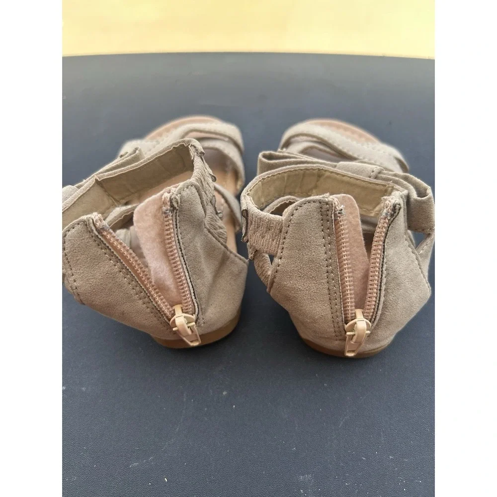 Delia Shoes Toddler Size 6 Sandals Hook & Loop Strappy